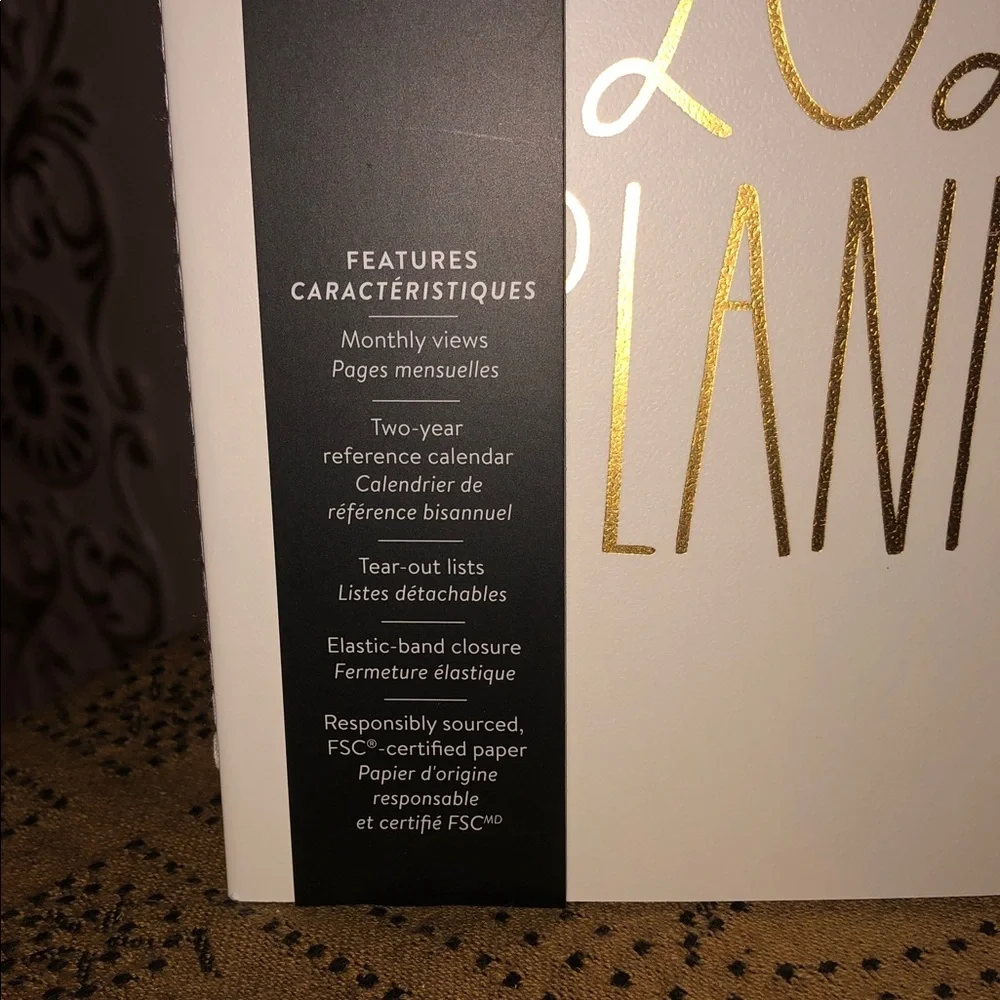 Rae Dunn 2027 PLANNER. 17 Month Planner with Cat On Books
